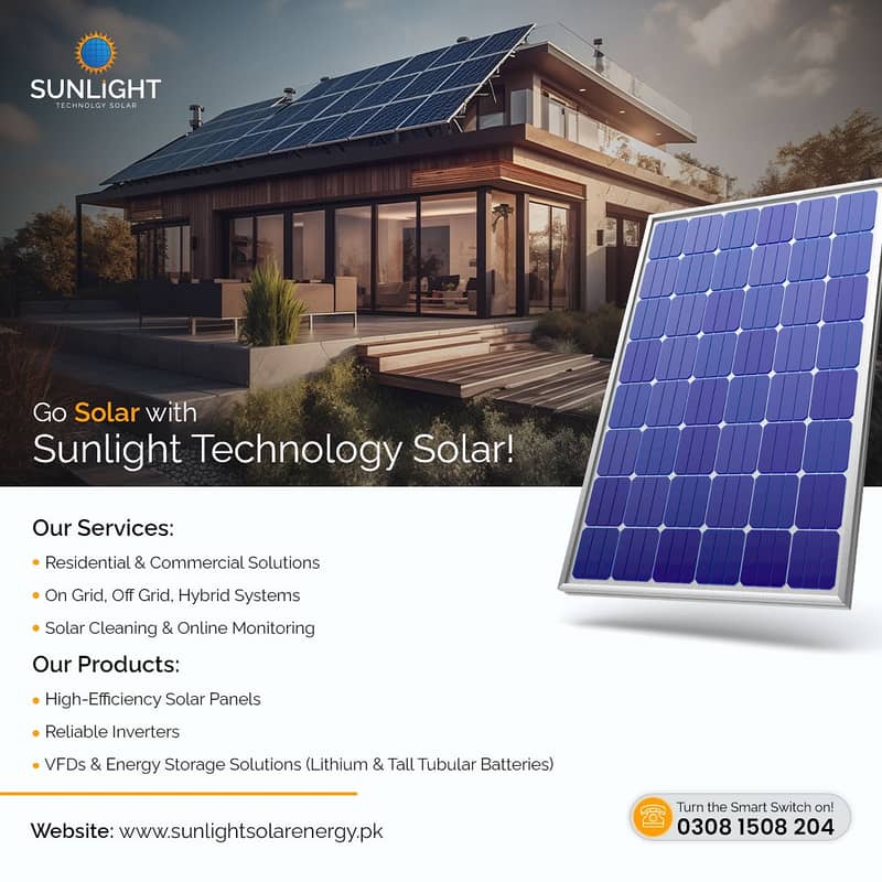 Solar Inverter | Inverex | Growatt | Solar Structure - Hybrid Setup 0