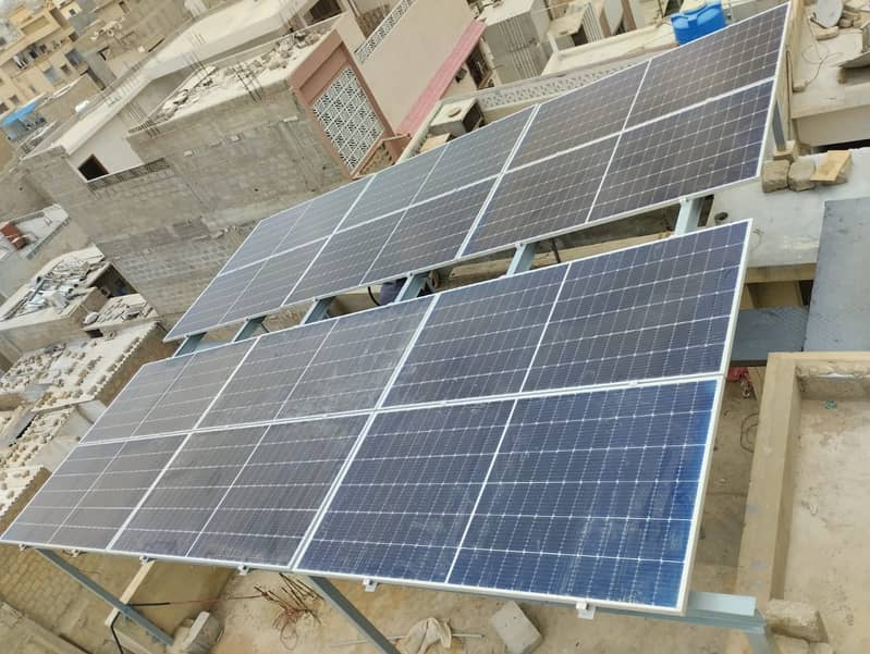 Solar Inverter | Inverex | Growatt | Solar Structure - Hybrid Setup 2
