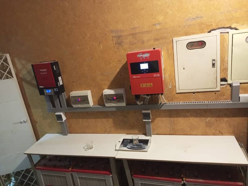 Solar Inverter | Inverex | Growatt | Solar Structure - Hybrid Setup 6