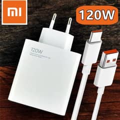 Original Xiaomi 120W Hyper Charger with Cable 1 year Official Warranty