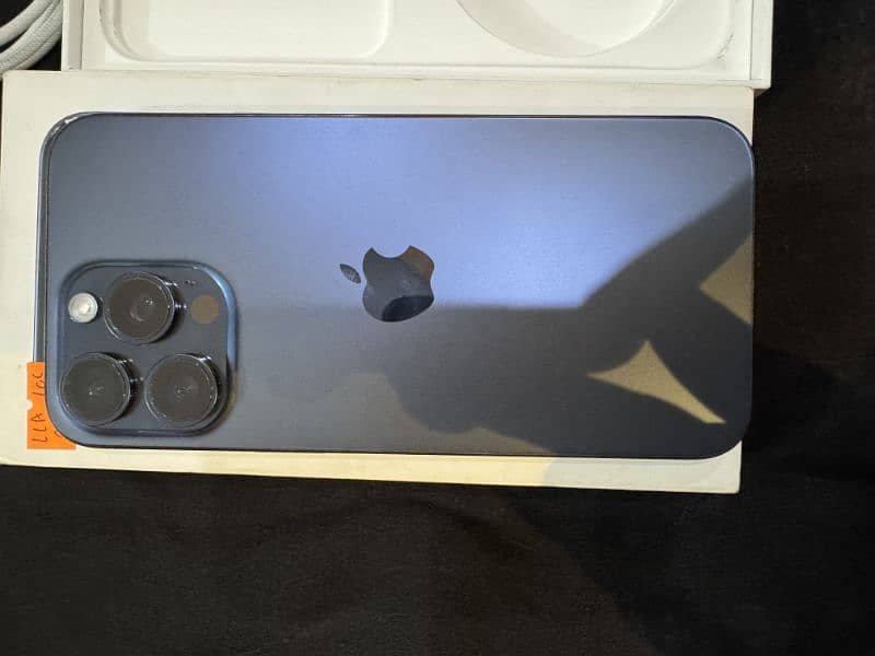 Iphone 15 Pro Max JV Titanium Blue 10/10 with Box and All Accessories 8