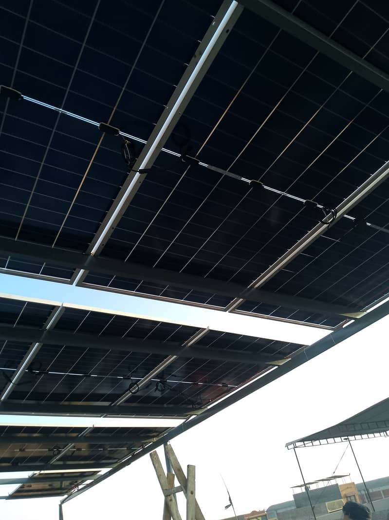 SOLAR installation/solar elevated structure 1