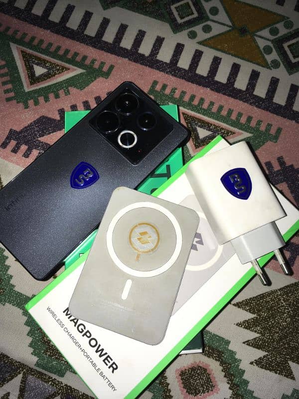 infinix note 40 16Gb ram 256 Gb Storage with wireless bank 0
