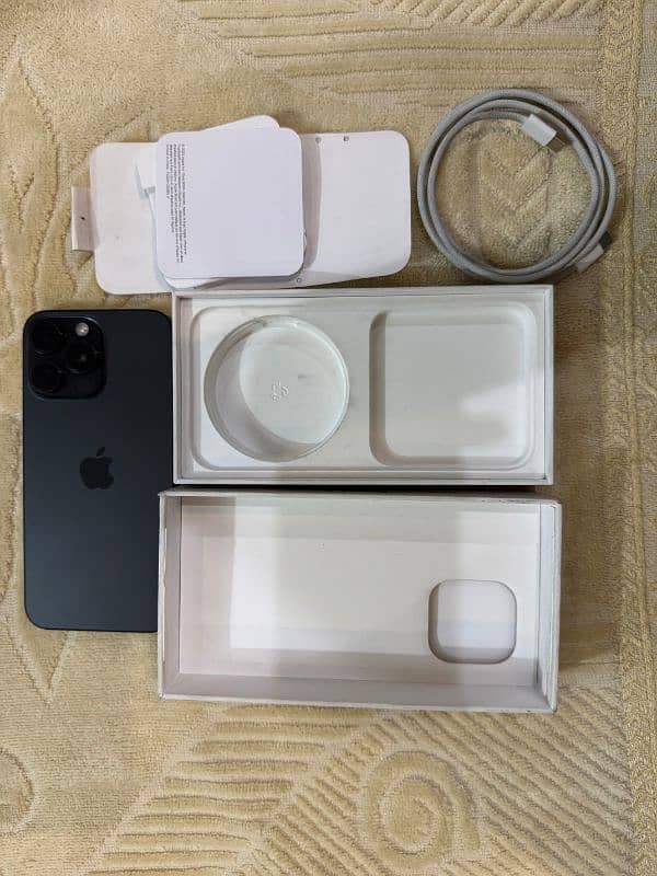 Iphone 15 Pro Max Physical Sim 10/10 JV Under 4 Months Apple Warranty 1