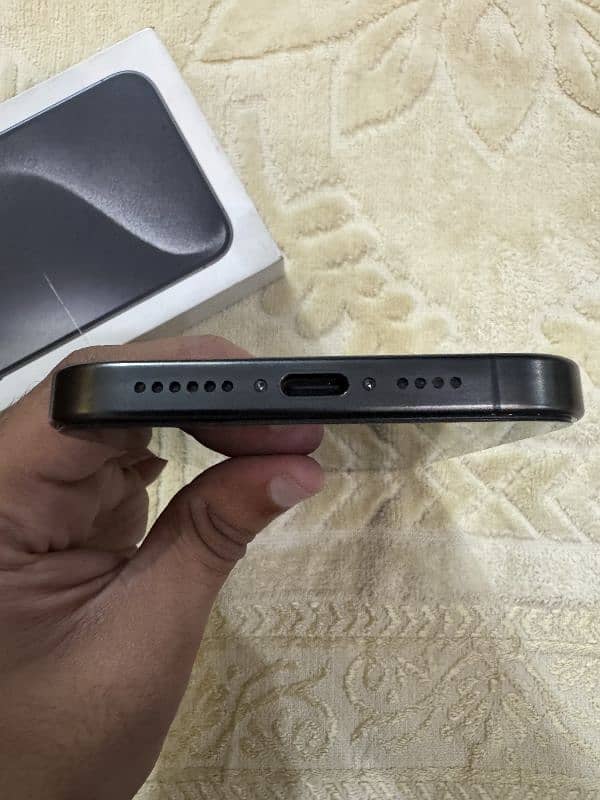 Iphone 15 Pro Max Physical Sim 10/10 JV Under 4 Months Apple Warranty 5