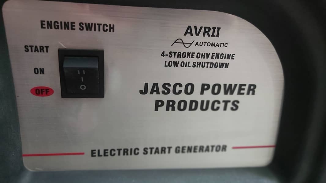 Jasco 2.5 kilowatt Generator Model J2500S NEW 3