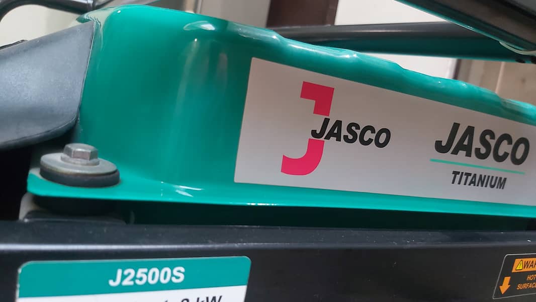 Jasco 2.5 kilowatt Generator Model J2500S NEW 12