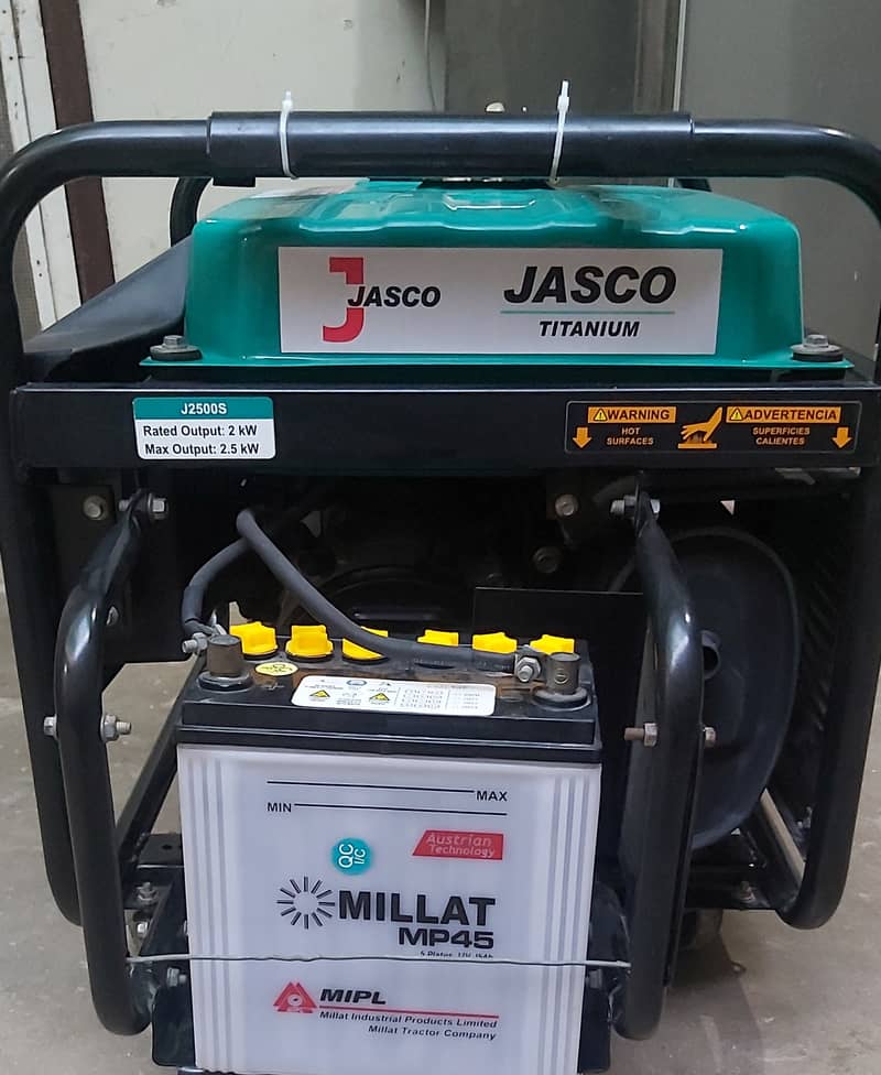 Jasco 2.5 kilowatt Generator Model J2500S NEW 14