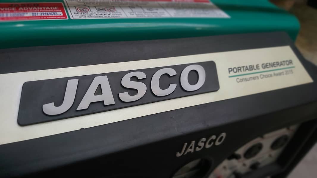 Jasco 2.5 kilowatt Generator Model J2500S NEW 17