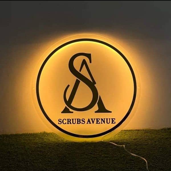 Acrylic LED Sign Board 5