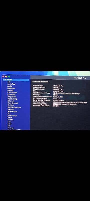 MacBook M3 Pro 2023 18GB 512GB 16" Display MRW13 Under Apple Warranty 5