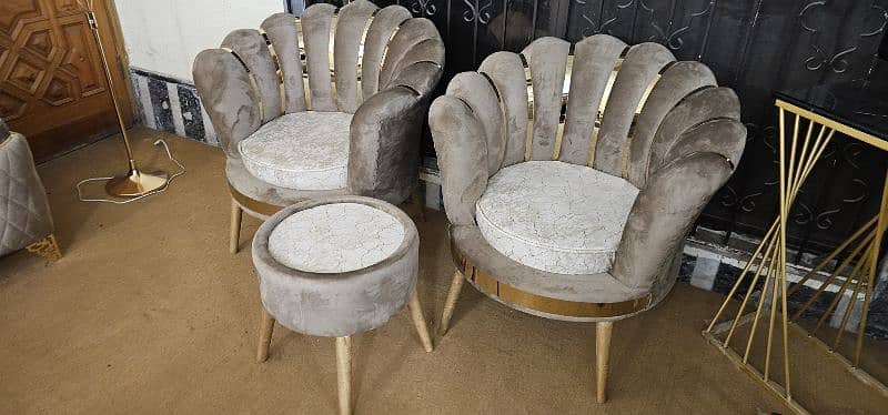 sofa set. 6 seater sofa set. bed set. console. flower chairs 7