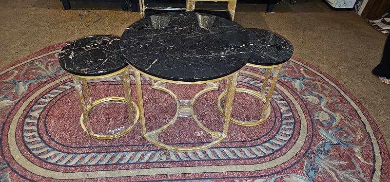 sofa set. 6 seater sofa set. bed set. console. flower chairs 12