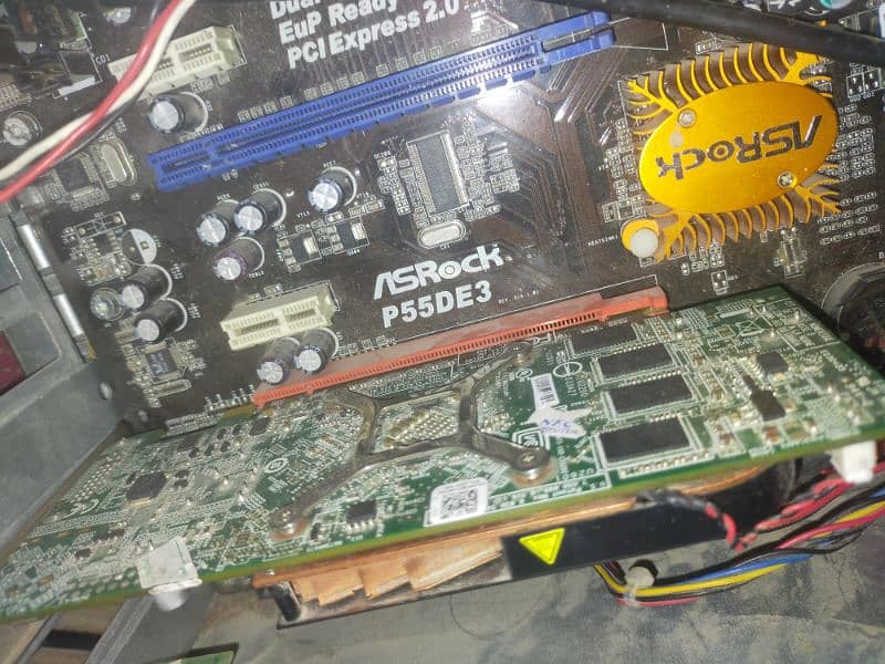 i7 860 processor with ASRock motherboard and 10 gb ram & 2gb card 2