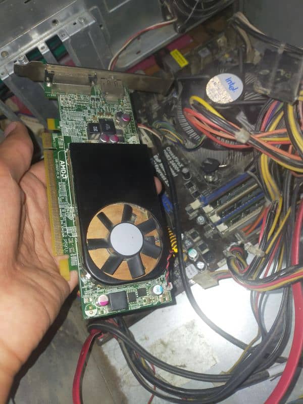 i7 860 processor with ASRock motherboard and 10 gb ram & 2gb card 3
