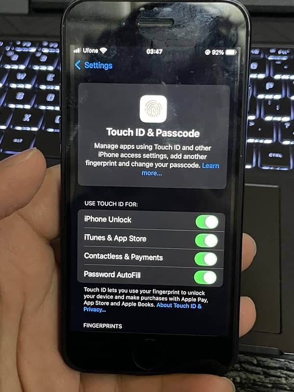 iPhone SE 2020 – 64GB | PTA Approved | Dual SIM (Physical + eSIM) 2