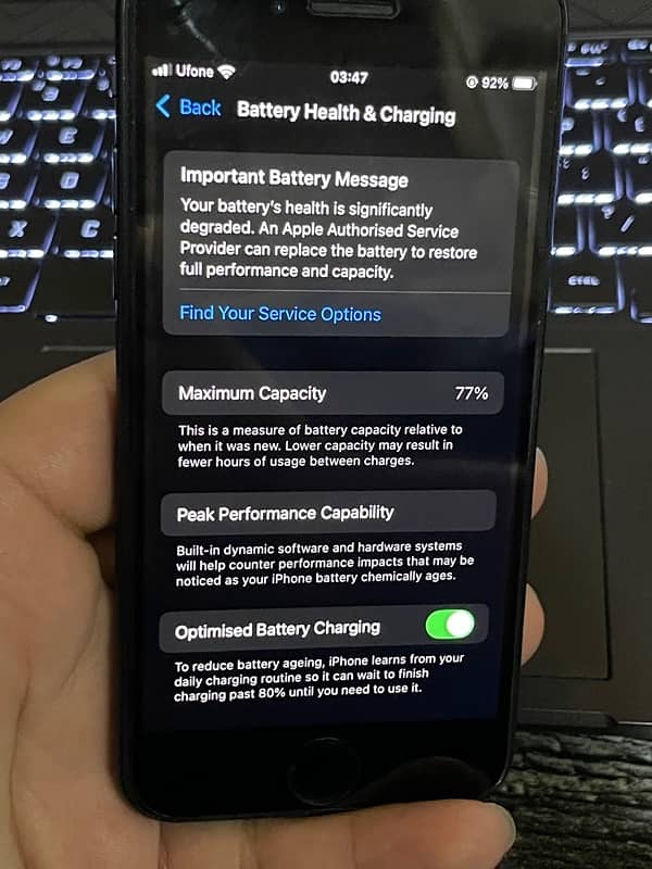 iPhone SE 2020 – 64GB | PTA Approved | Dual SIM (Physical + eSIM) 4