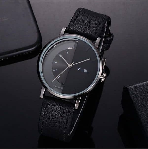 Royal Brown Men's Leather Watch 0