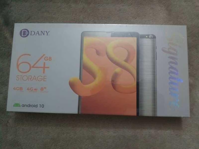DANY Signature S8 Tablet (4gb ram/ 64gb internal storage)- 31%off 3