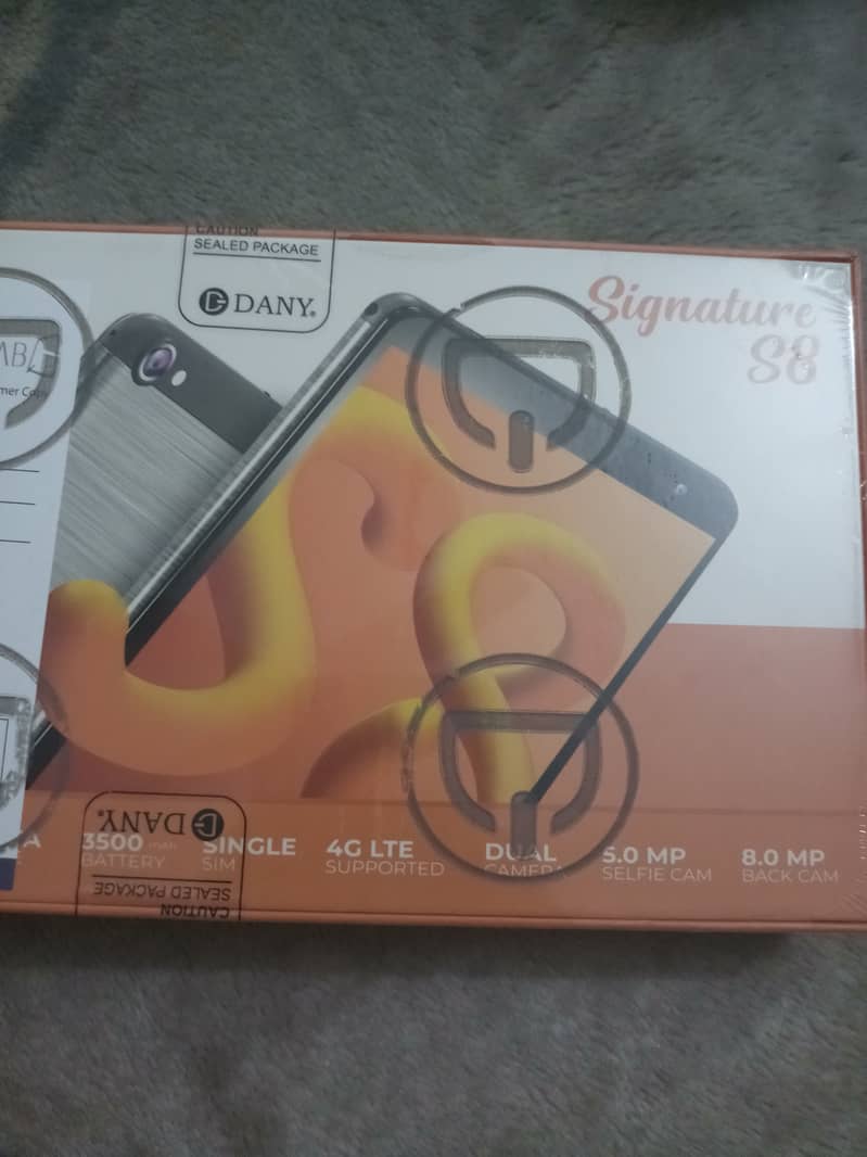 DANY Signature S8 Tablet (4gb ram/ 64gb internal storage)- 31%off 7