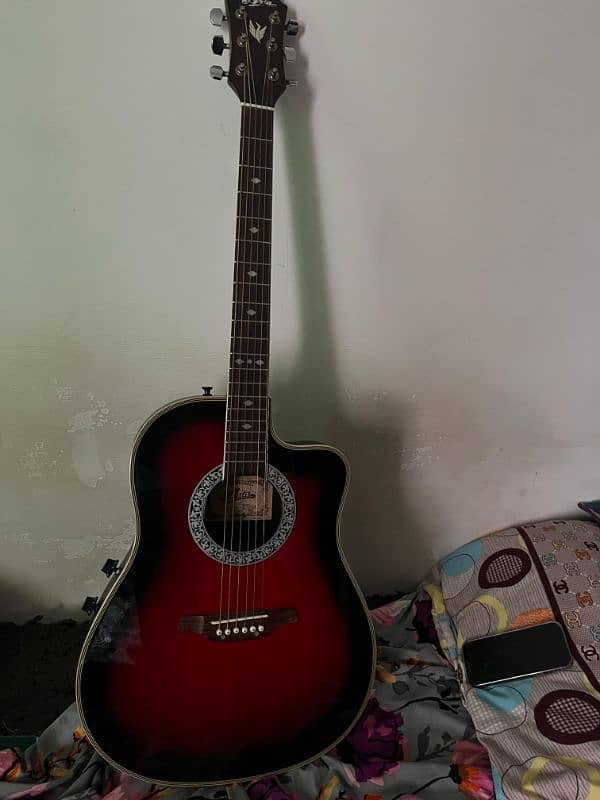 Aria Fishman Equipped Electro Acoustic Guitar 1