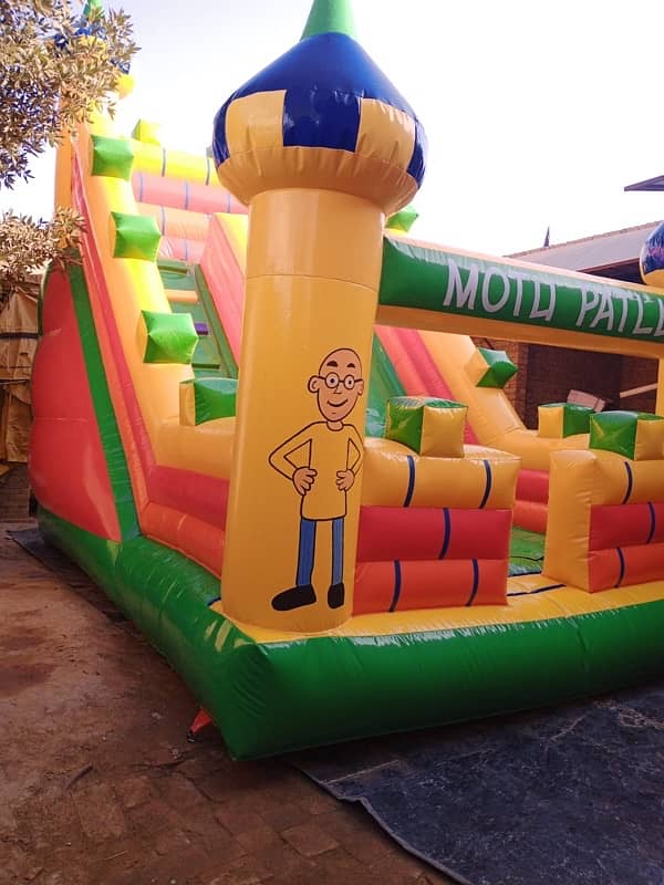 jumping castle slide har kisem ki available ha 1