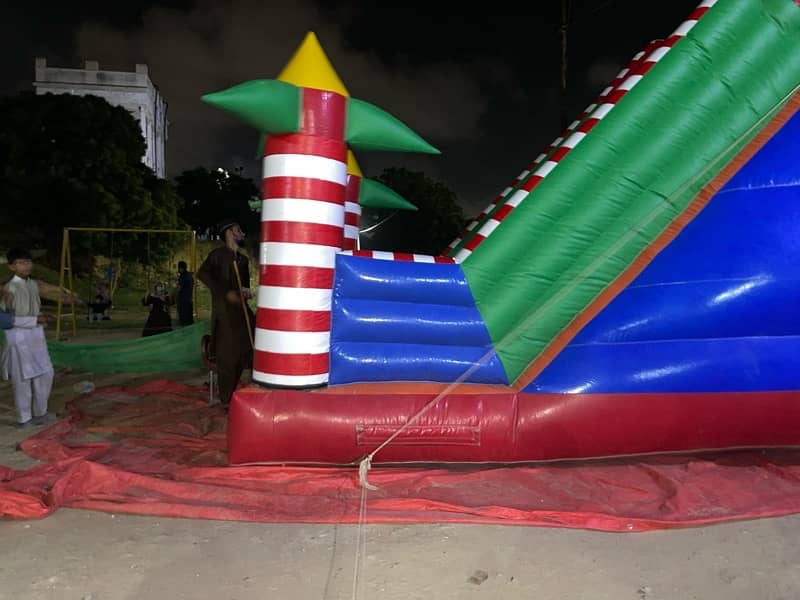 jumping castle slide har kisem ki available ha 12
