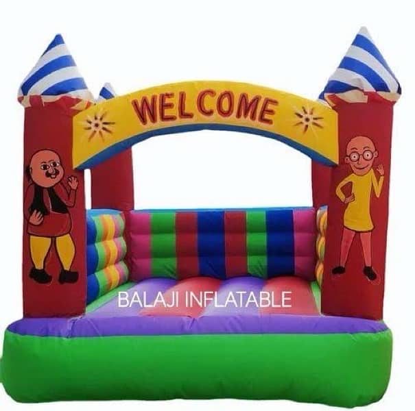jumping castle slide har kisem ki available ha 14