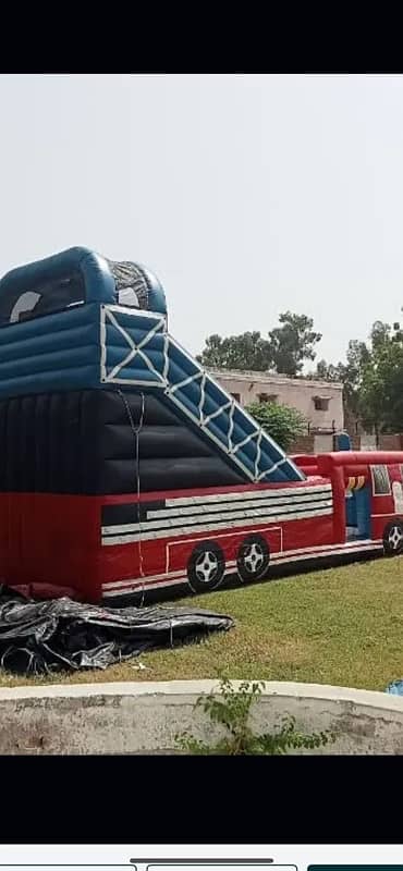 jumping castle slide har kisem ki available ha 15