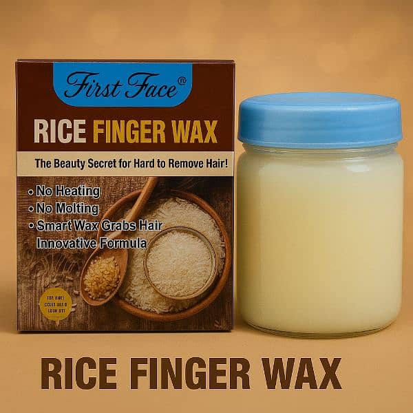 First face Rice finger wax 0