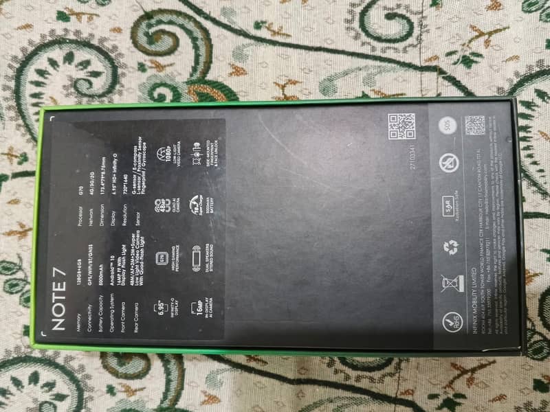 INFINIX NOTE 7 1