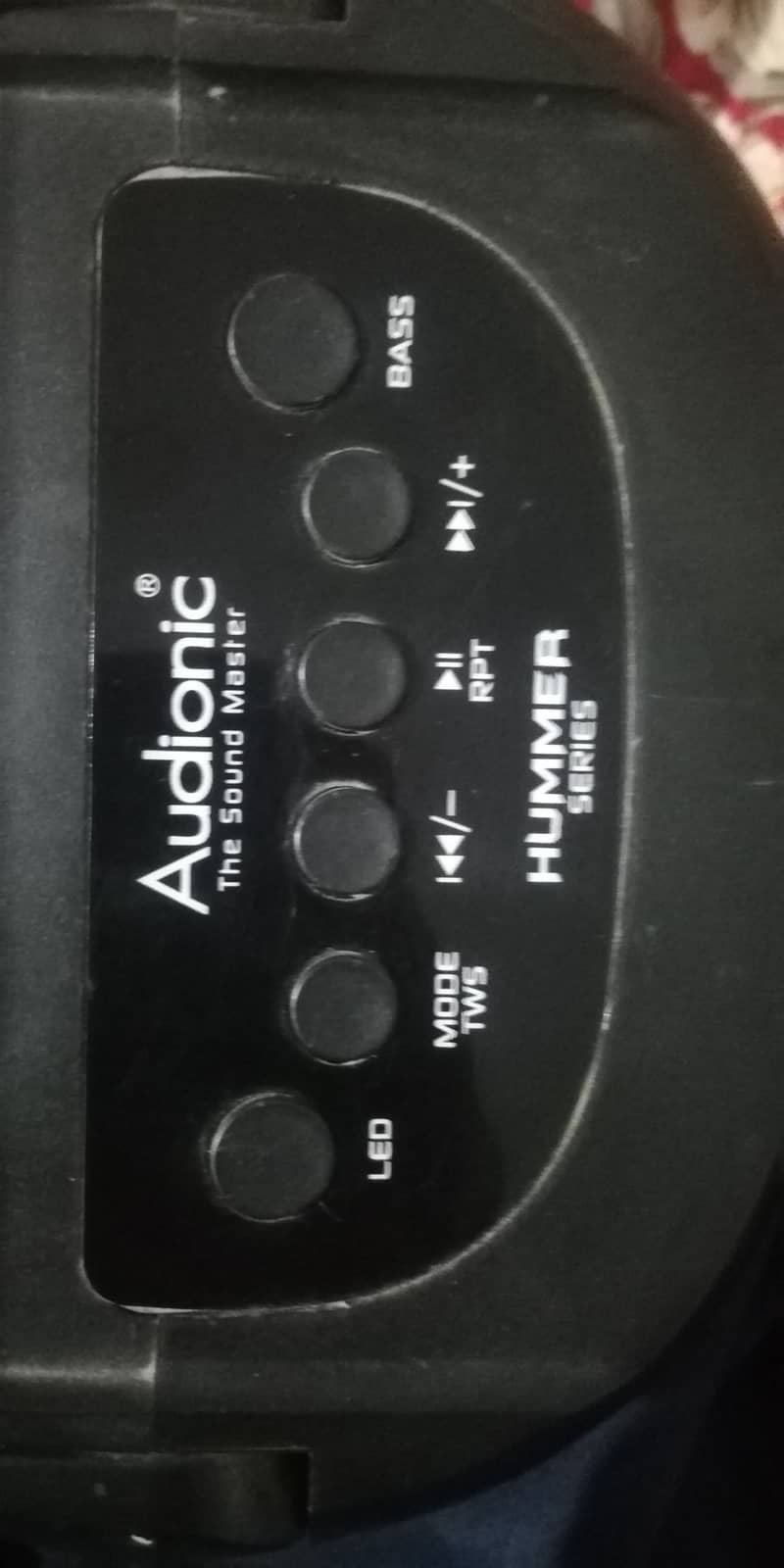 Mp3 attached with Bluetooth. Brand: Audionic 4
