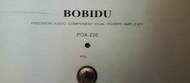 BOBIDU. . . . . . power amplifier. . 150 watts. 8 ohms 0