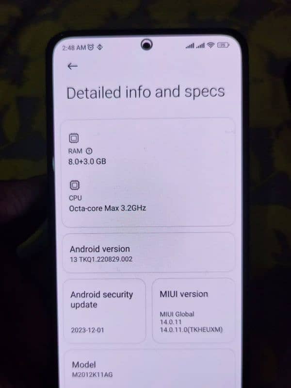 Poco F3  8/256 condition 10/10 15