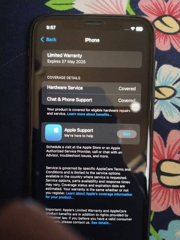 I phone 11 Battery health 100 Scratchless 2