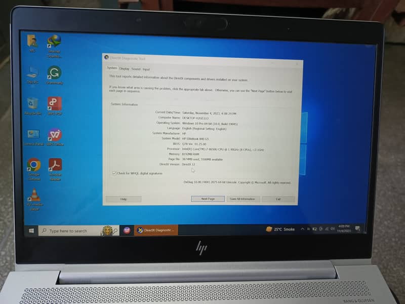 HP Elitebook 840 G5 i7 8th Generation 11