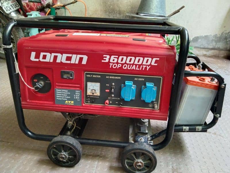 Generator 3kv loncin 0