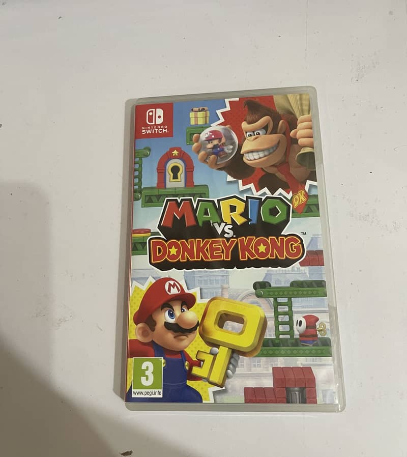 Mario vs donkey Kong Nintendo switch game for sale 0