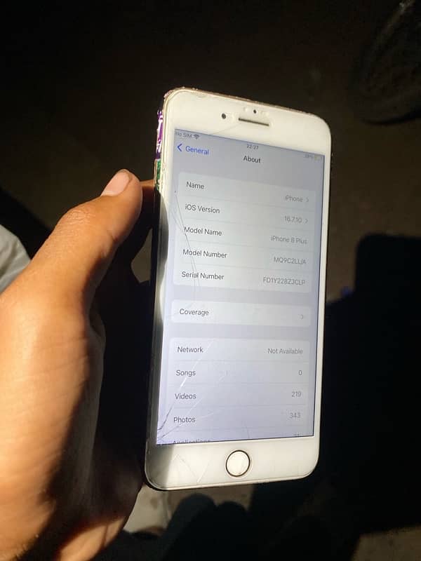iPhone 8 Plus non Pta 256 gb Factory unlock ha 8