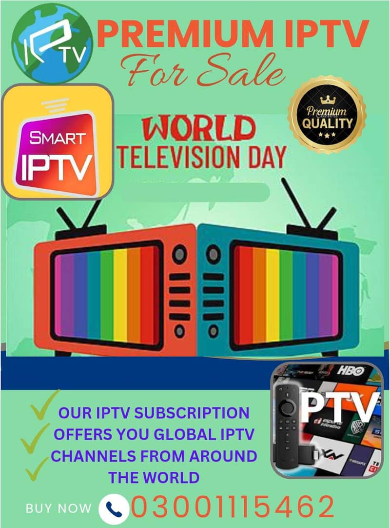 Work iptv in all around the world*/03001115462* 0