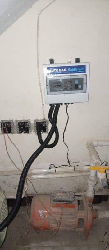 AUTOMATIC WATER SUCTION DONKEY PUMP CONTROLLER-BORING-SUMMER MOTOR 10