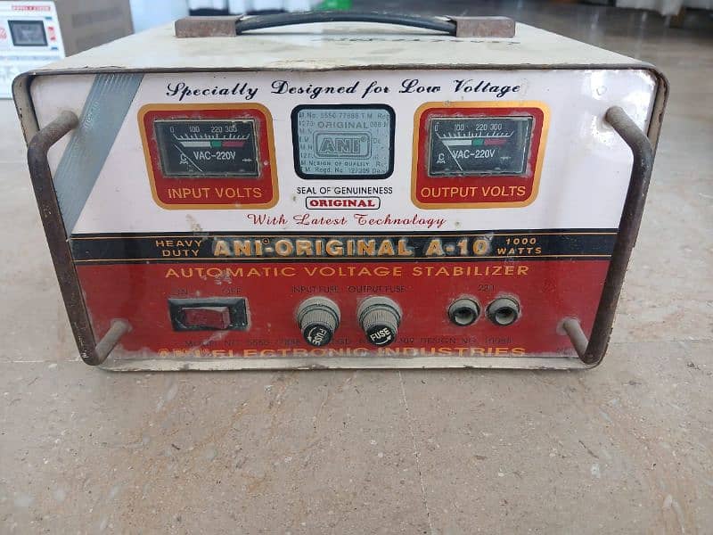 Automatic Voltage Stabilizer 1000Watt 0