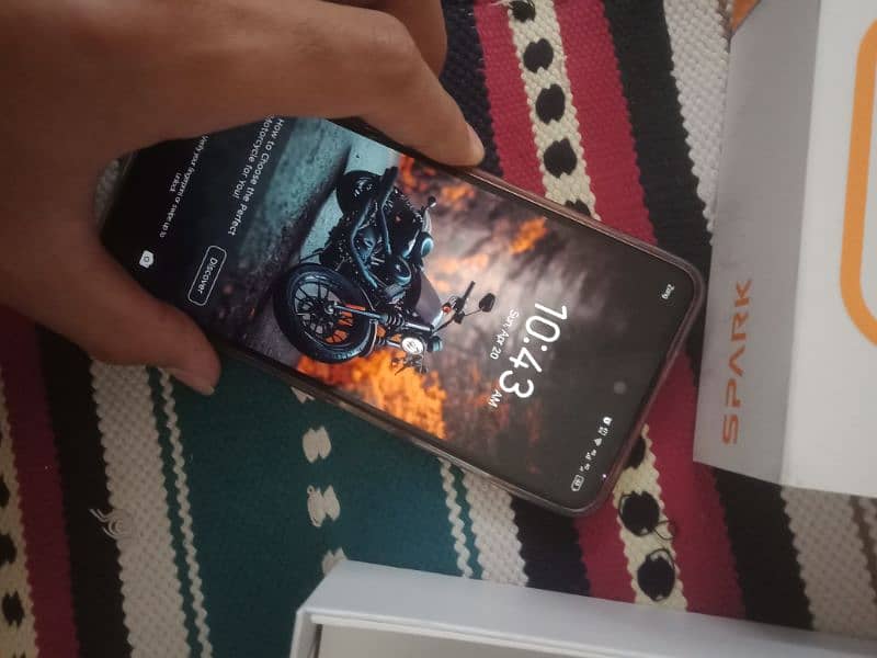 TECHNO SPARK 20 3 month used only new condition 8