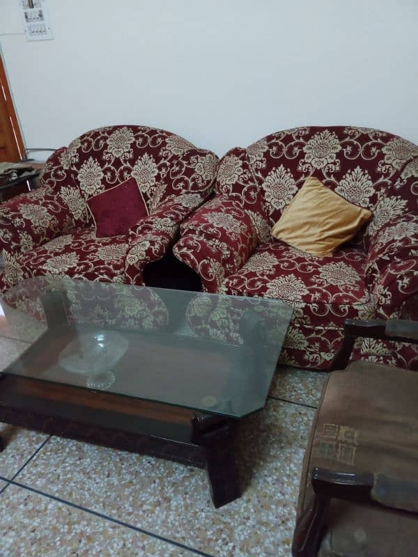 7 Seater King size sofa set 1