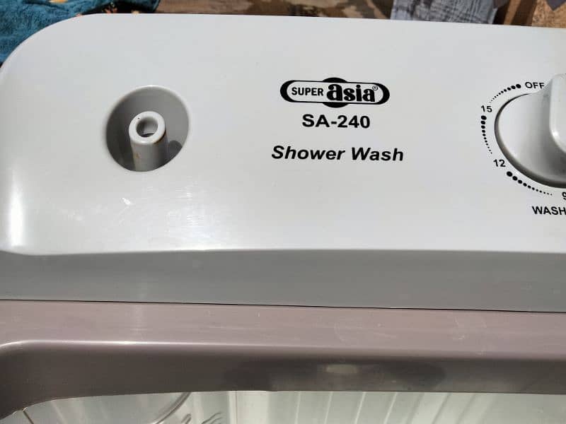 Super Asia washing Machine 10kg 3
