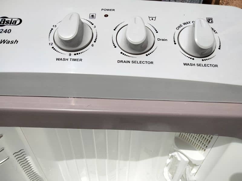 Super Asia washing Machine 10kg 4