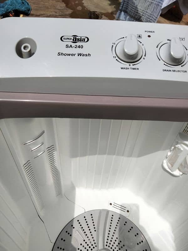 Super Asia washing Machine 10kg 5
