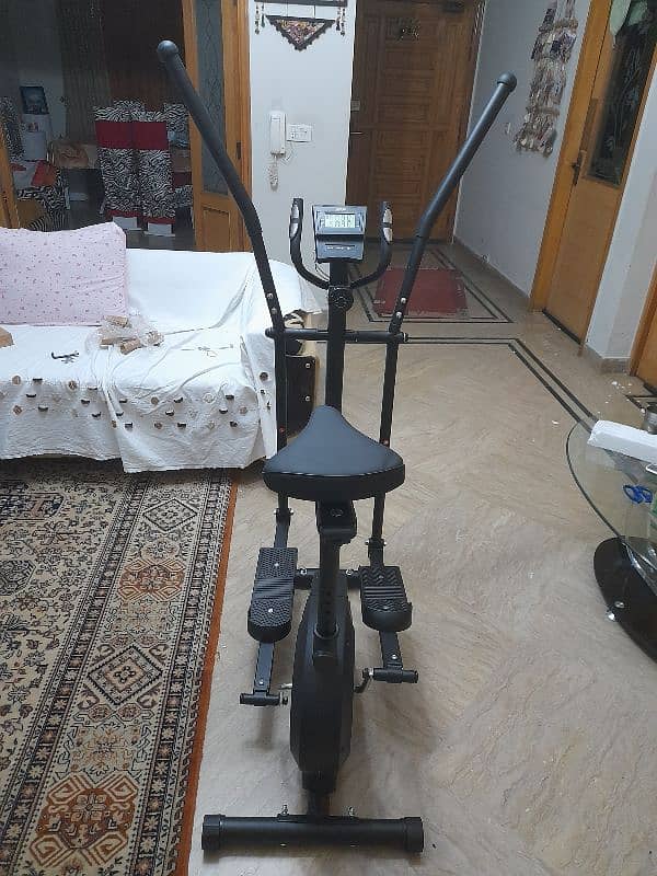 Elliptical Exercise Cycle Gym Fitness Cross Trainer Treadmill Machine 6