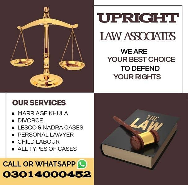 Lawyer/legal consultant/court Marriage/Khula/Nikah Divorce 0