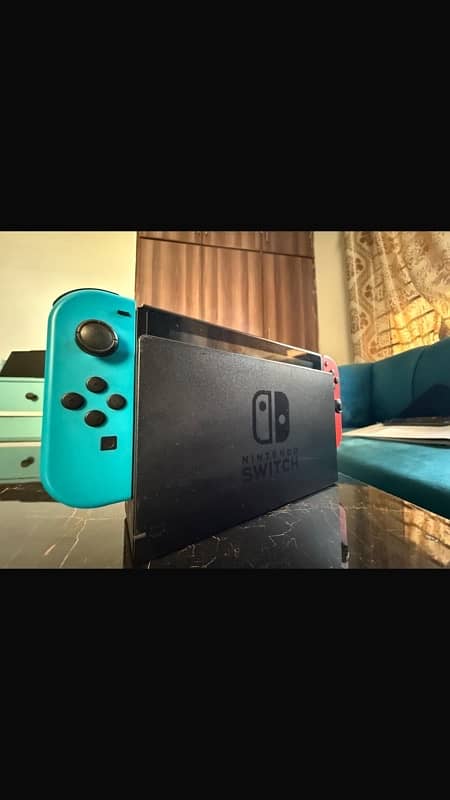 Nintendo Switch v2 with splatoon 2 0